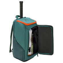 Head Backpack Pro (easy access, 28 liters) 2023 blue-green/orange